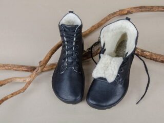contact C2 black barefoot shoes with wool (4)